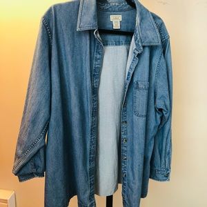 NEVER WORN thrifted long sleeve jean